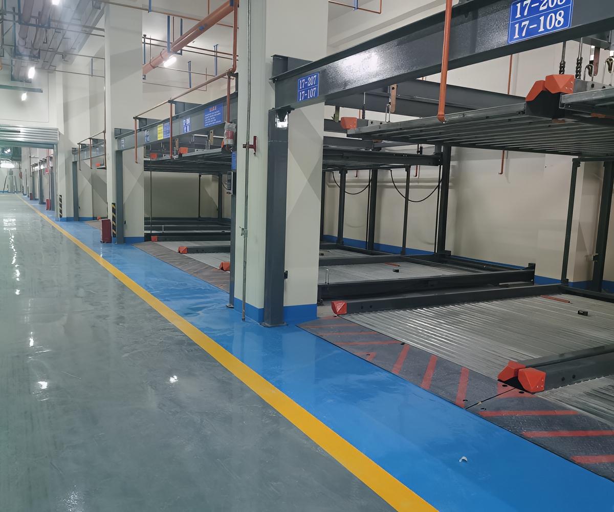 2層升降橫移機械式立體車庫拆除前的準備工作